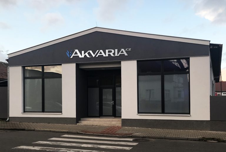 Akvária showroom Praha