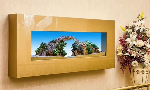 Nástěnné akvárium natureWall v interiéru